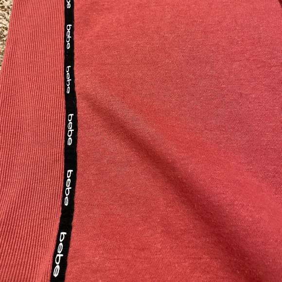Bebe Sport Mini Logo Tape with Rib Insert Hoodie - Picture 9 of 9